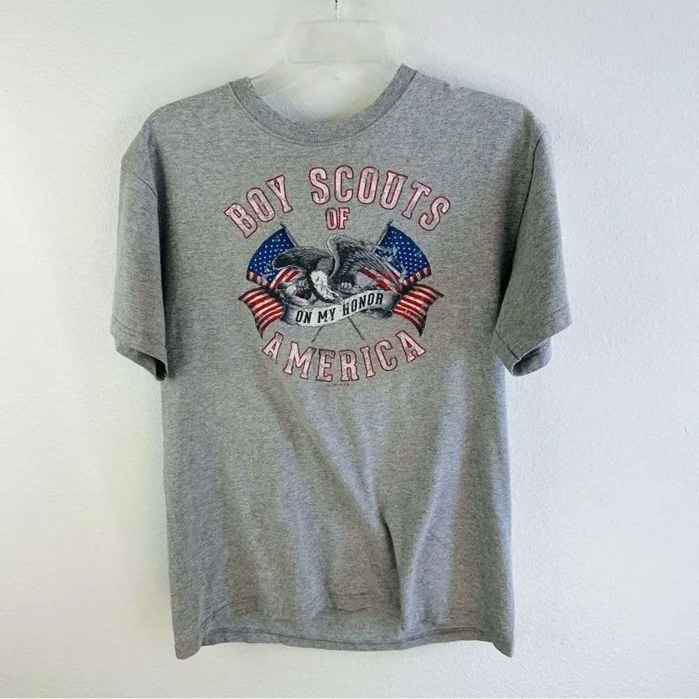 Boy Scouts Gray On My Honor Tee‎